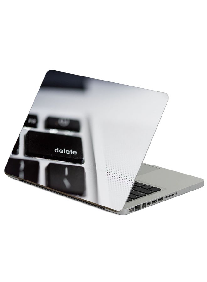 Fast Print Key Delete Printed Laptop Sticker Multicolour