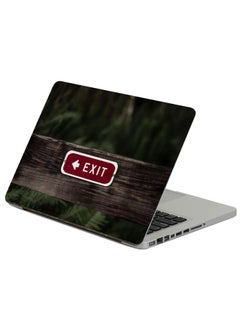 Pointer Exit Printed Laptop Sticker Multicolour
