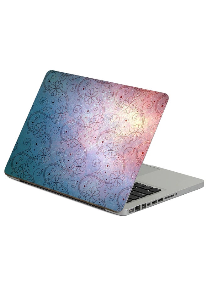 Texture Background Printed Laptop Sticker Multicolour