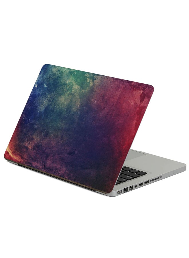 Fast Print Texture Gradient Printed Laptop Sticker Multicolour