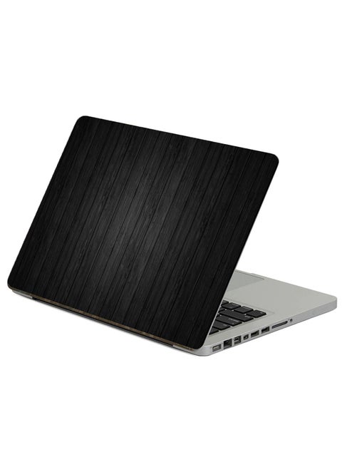 Board Black Printed Laptop Sticker Multicolour