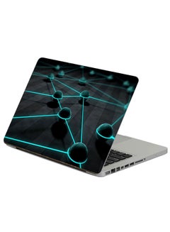 3D Balls Printed Laptop Sticker Multicolour