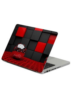 Fast Print Ball Cube Printed Laptop Sticker Multicolour 