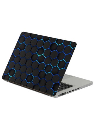 Honeycomb Volume Printed Laptop Sticker Multicolour - v1608044095/N41033812A_1