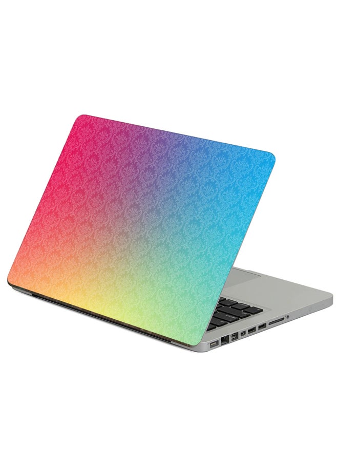 Fast Print - Patterns Colorful Printed Laptop Sticker Multicolour - Image 1