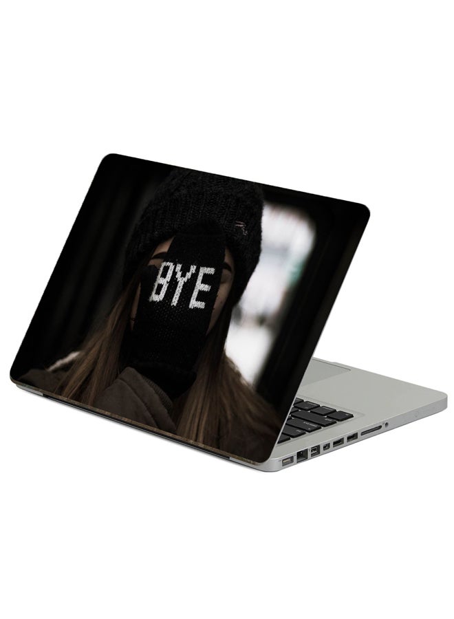 Fast Print Face Mitt Printed Laptop Sticker Multicolour