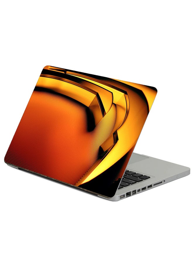 Form Light Printed Laptop Sticker Multicolour