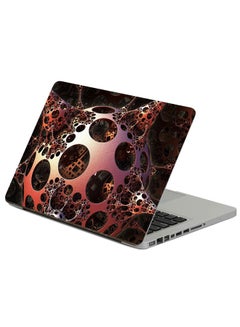 Ball Shape Printed Laptop Sticker Multicolour