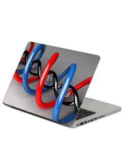 Spiral Bright Printed Laptop Sticker Multicolour