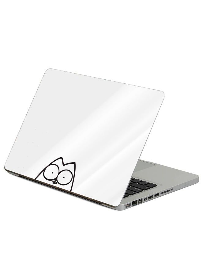 Fast Print Cartoon Texture Printed Laptop Sticker Multicolour
