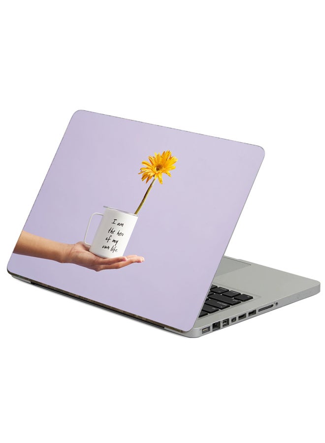 Fast Print Mug Inscription Printed Laptop Sticker Multicolour