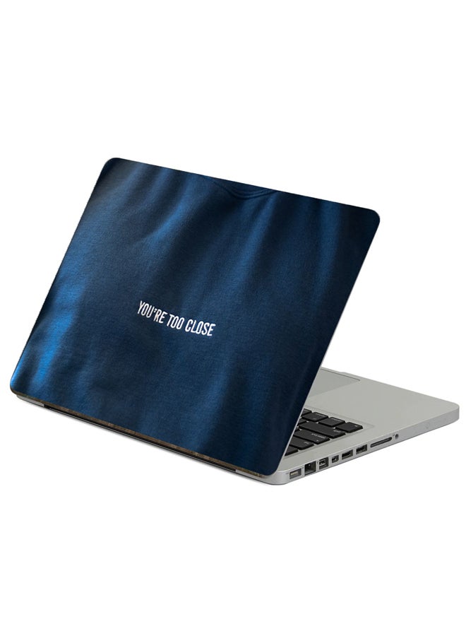 Fast Print Protective Printed Laptop Sticker 13.3 Inch Multicolor