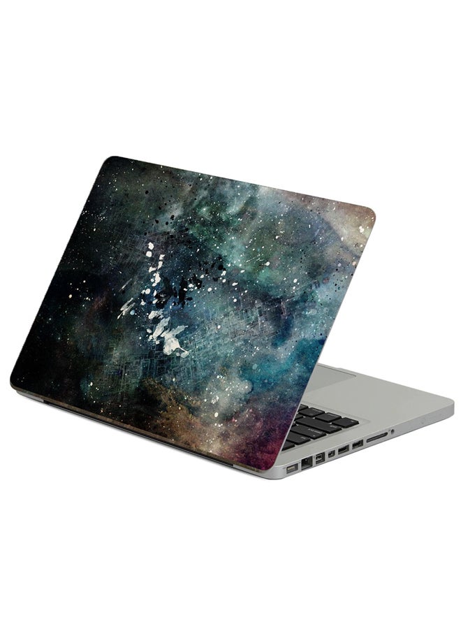 ملصق لابتوب بطبعة بتصميم نقاط بارزة متعدد الألوان