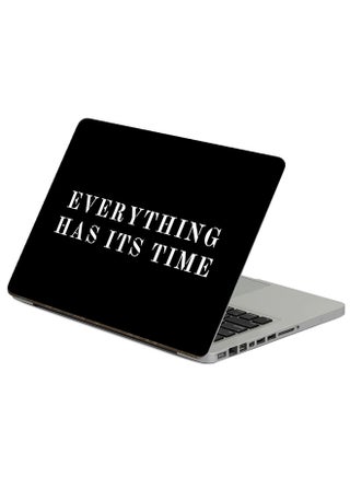 Motivation Time Printed Laptop Sticker Multicolour - v1608044144/N41029646A_1