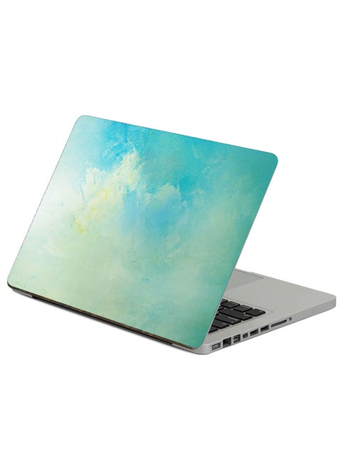 Paint Soft Colors Printed Laptop Sticker Multicolour