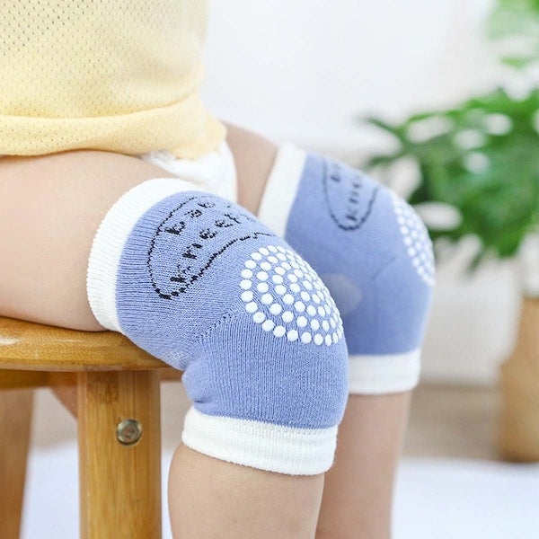 5-Pairs Of Baby's Breathable Anti-Fall Crawling Knee Pads Set  - Image 4