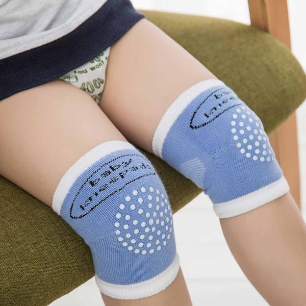 5-Pairs Of Baby's Breathable Anti-Fall Crawling Knee Pads Set  - Image 5