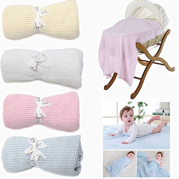 Hollow Out Breathable High Quality Baby's Blanket - Image 3
