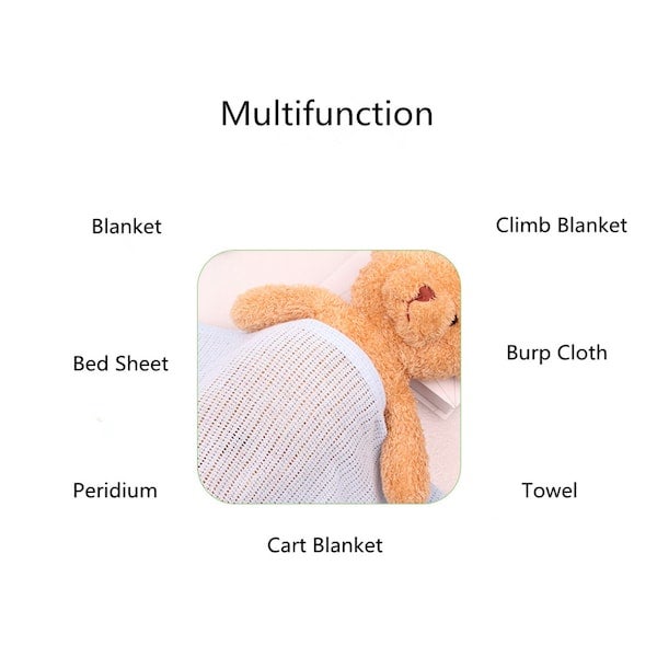 Hollow Out Breathable High Quality Baby's Blanket - Image 5
