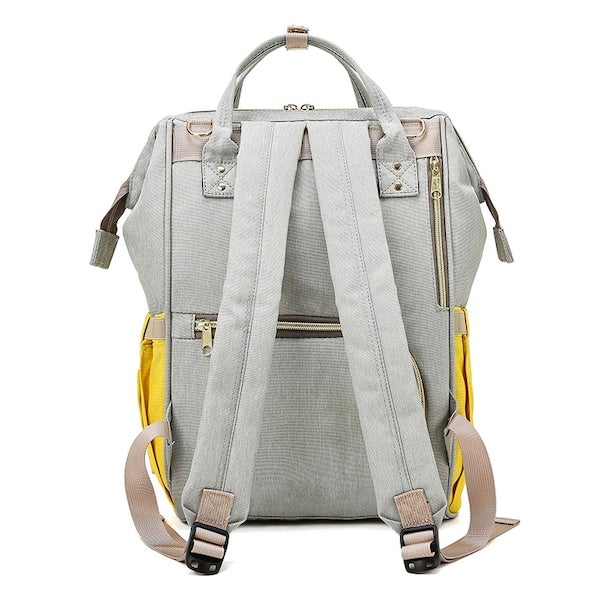 Mom's Fashion Colors Patching Large Capacity Diaper Bag  - Image 3