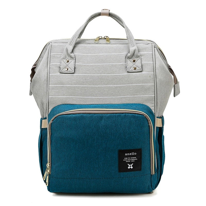 Mom's Fashion Colors Patching Large Capacity Diaper Bag  - Image 2