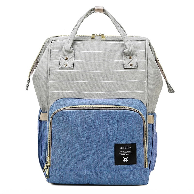 Mom's Fashion Colors Patching Large Capacity Diaper Bag  - Image 2