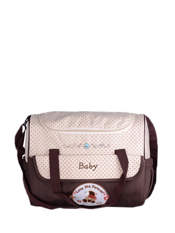 Dots Roomy Multi Functional Diaper Bag - Image 1