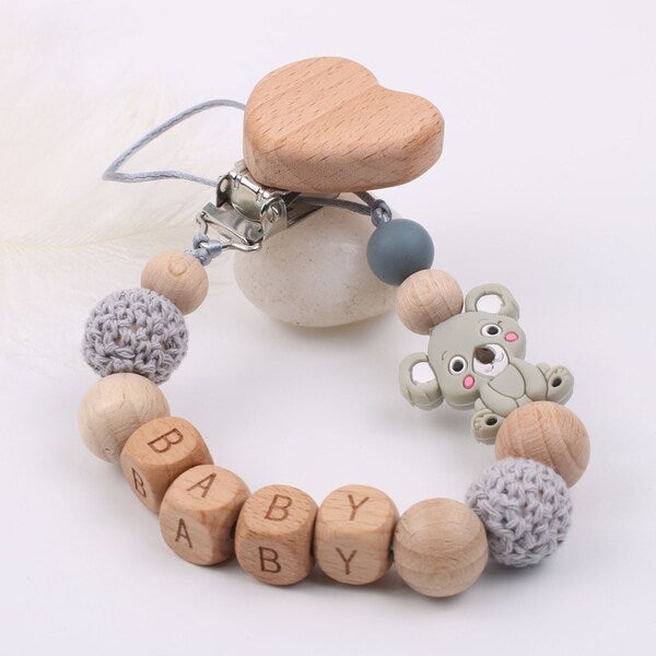 Silicone Koala Baby Pacifier Chain - Image 5
