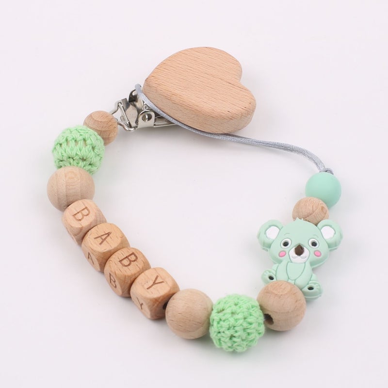 Silicone Koala Baby Pacifier Chain - Image 1