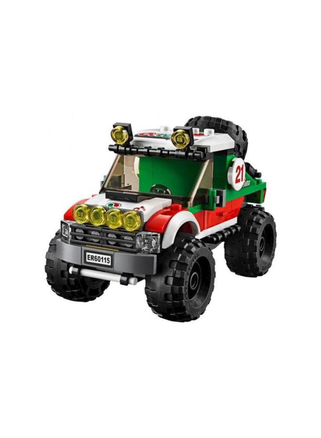 ليغو مجموعة ألعاب بناء بتصميم سيارة الدفع الرباعي للطرق الوعرة طراز 60115 60115 أكبر من 5 سنوات - Image 3