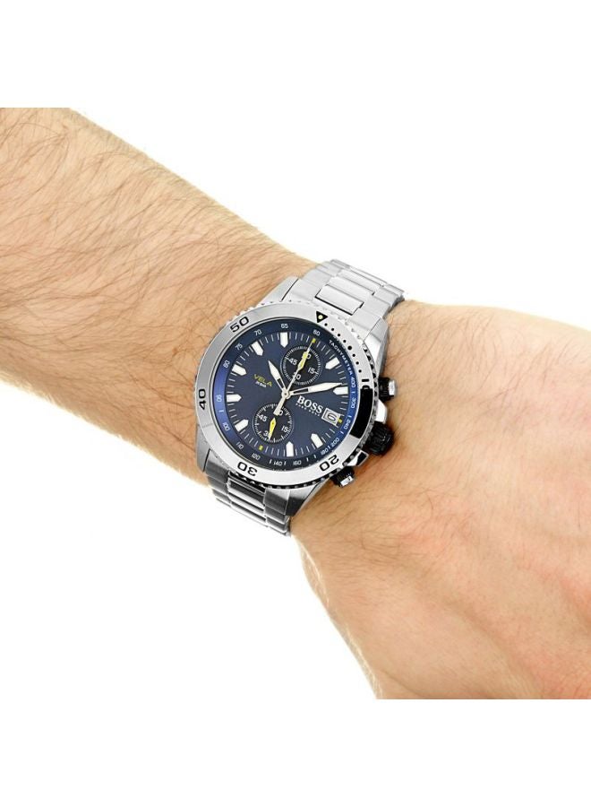 HUGO BOSS - Men's Vela Chronograph Watch 1513775 - Image 1