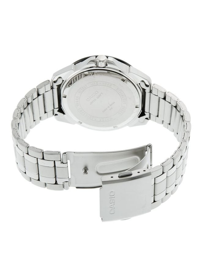 كاسيو ساعة يد إنتايسر بعقارب ومقاومة للماء طراز Mtd-1066D-1AVDF للرجال - Image 2