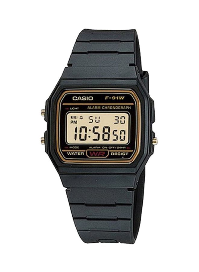 CASIO Men's Vintage Series Digital Watch F-91WG-9 - 33 mm - Black - Image 1