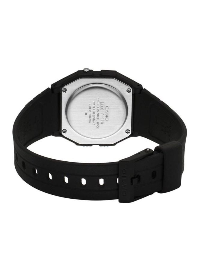 CASIO Men's Vintage Series Digital Watch F-91WG-9 - 33 mm - Black - Image 2