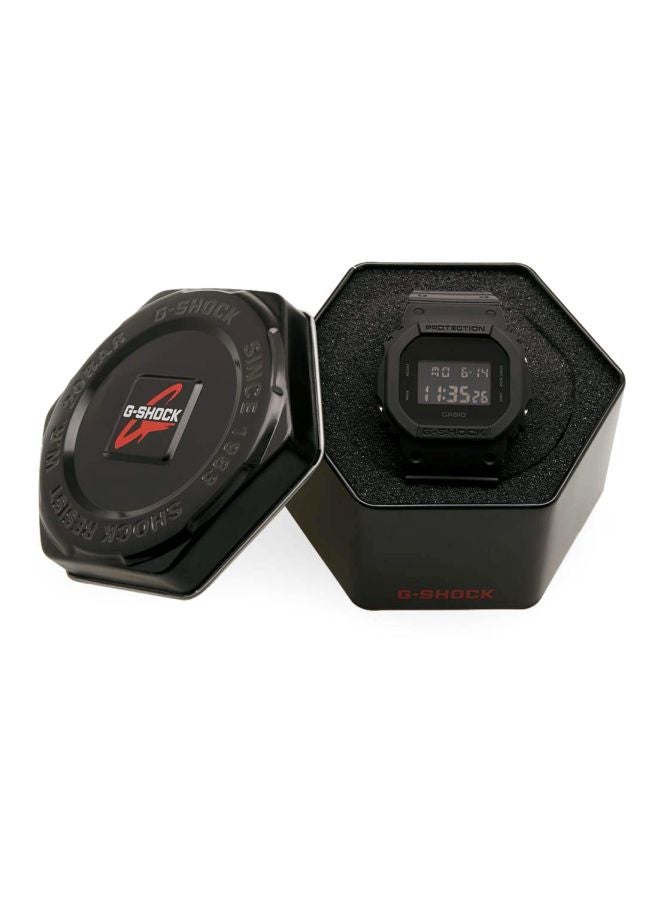 CASIO - men G-Shock Water Resistant Digital Watch Dw-5600Bb-1Er - Image 1