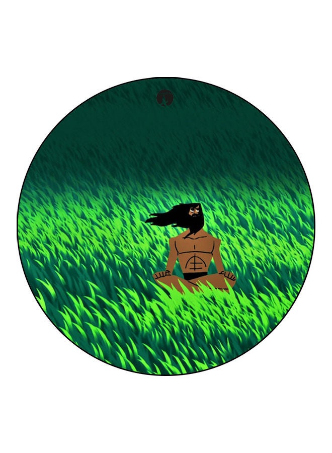 BP Printed Mouse Pad Green/Brown/Black