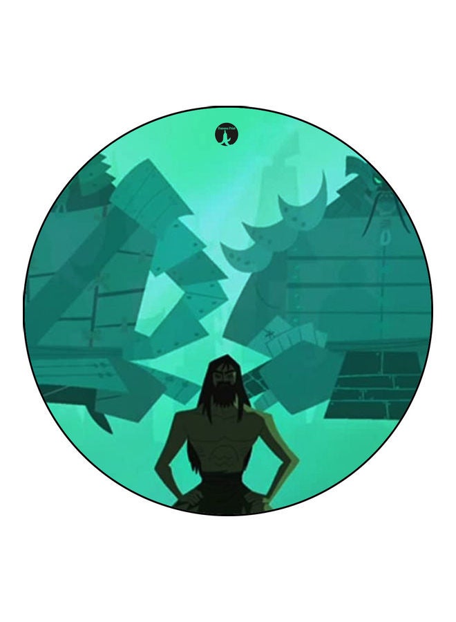 BP Printed Mouse Pad Green