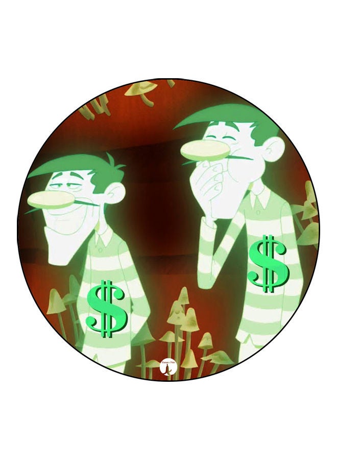 BP Cartoon Printed Mouse Pad Multicolour