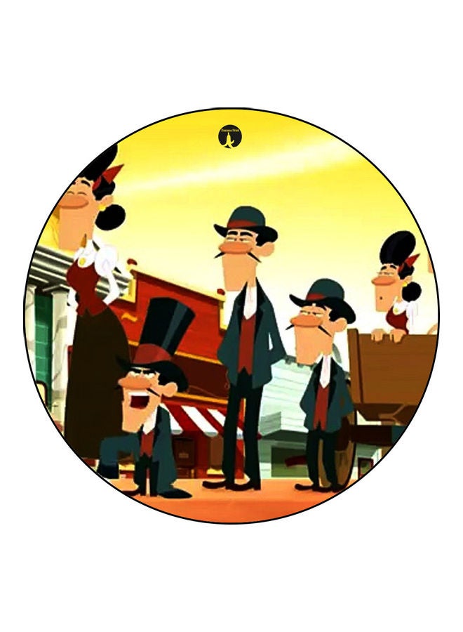 BP Cartoon Printed Mouse Pad Multicolour