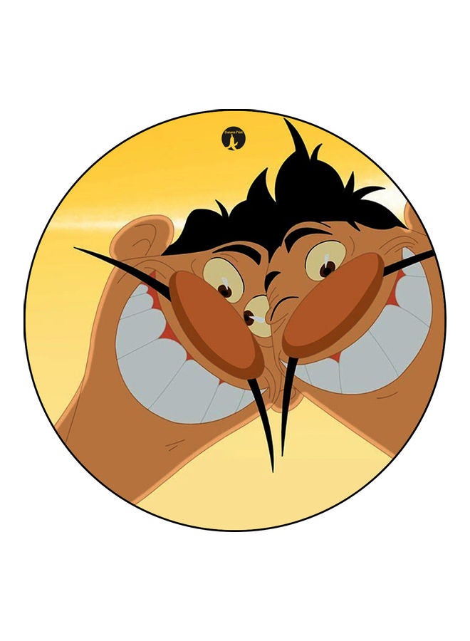 BP Cartoon Printed Mouse Pad Multicolour