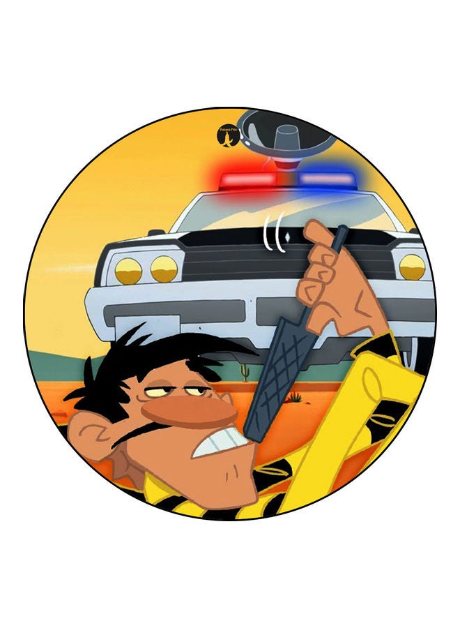 BP Cartoon Printed Mouse Pad Multicolour