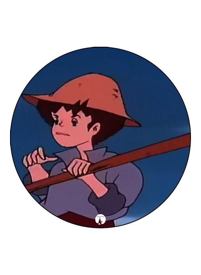 بي بي لوحة ماوس بطبعة رسوم متحركة متعدد الألوان