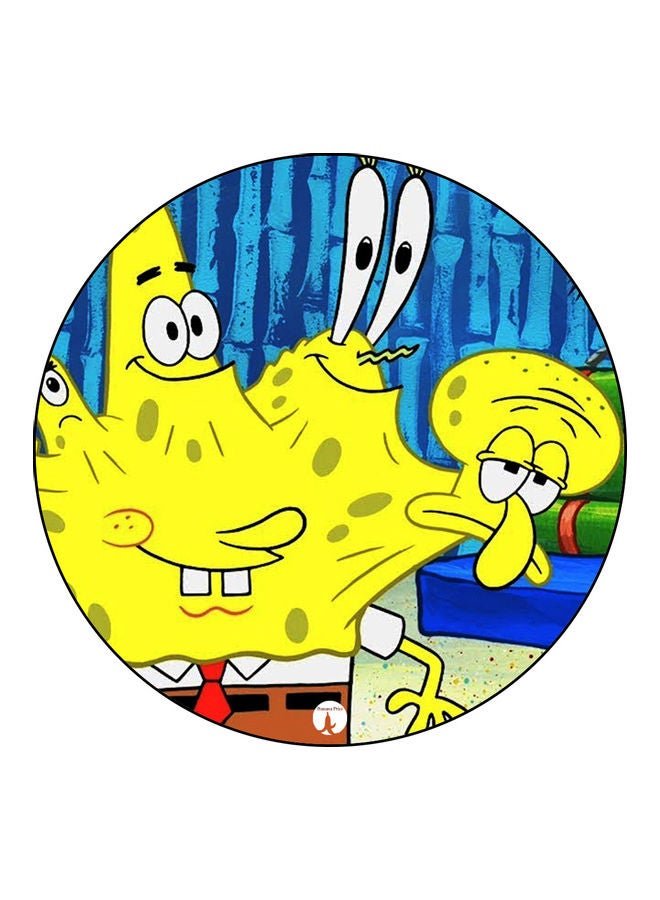 BP Cartoon Printed Mouse Pad Multicolour