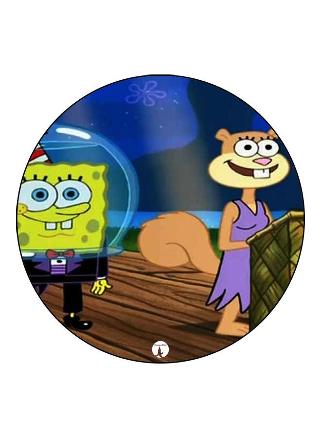 BP Cartoon Printed Mouse Pad Multicolour