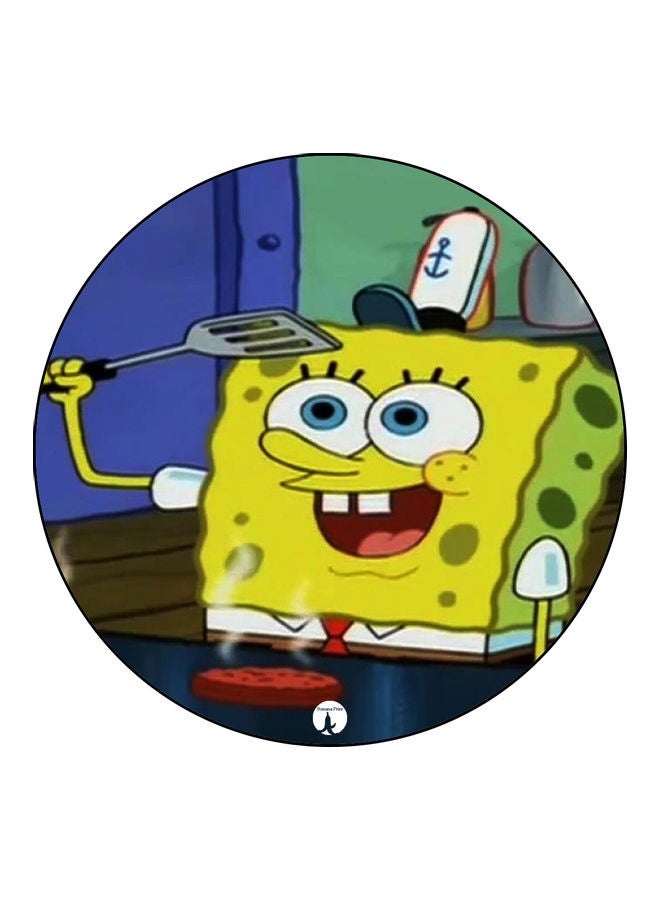 بي بي لوحة ماوس بطبعة رسوم متحركة متعدد الألوان