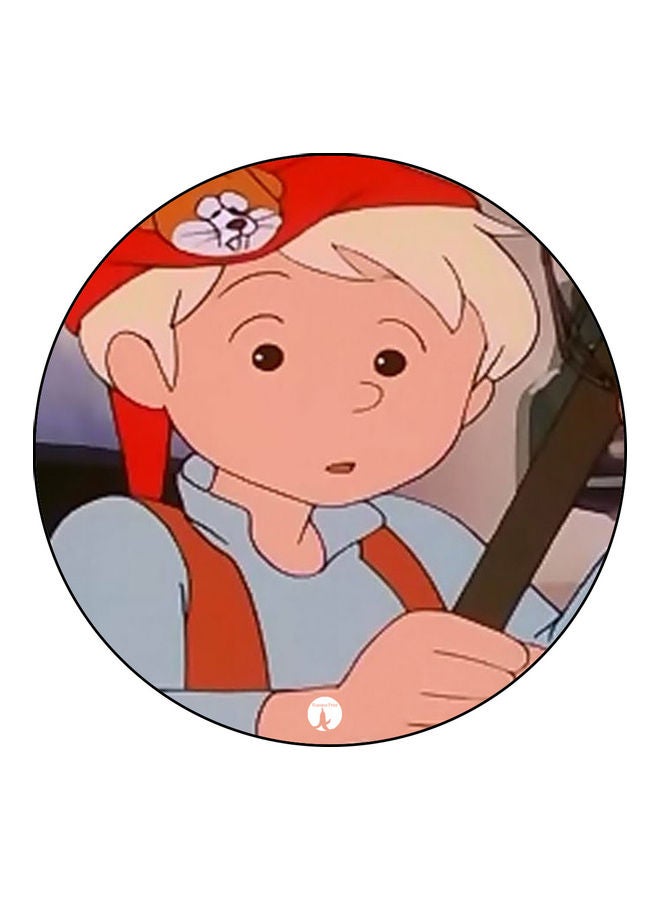 بي بي قاعدة ماوس عليها رسومات مطبوعة متعدد الألوان