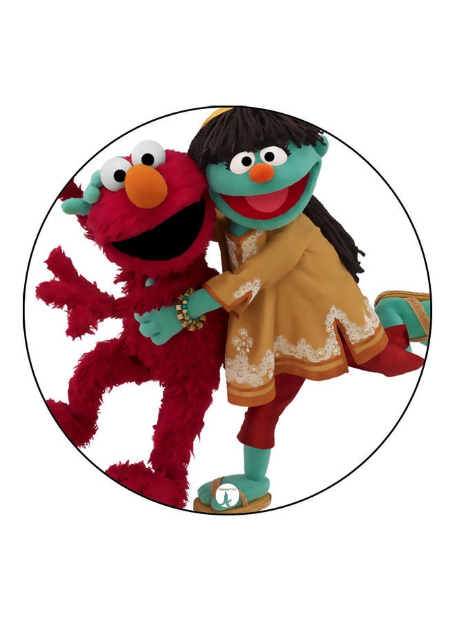 بي بي قاعدة ماوس عليها رسومات مطبوعة متعدد الألوان