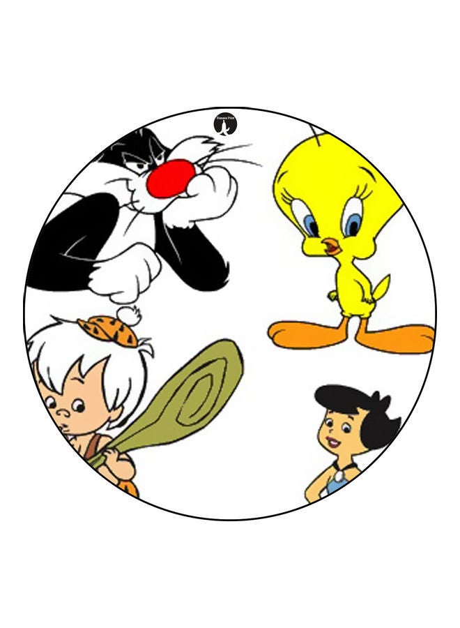 BP Cartoon Printed Mouse Pad Multicolour