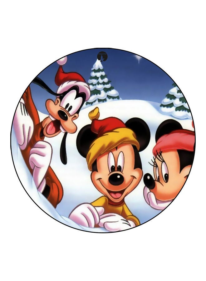 Cartoon Printed Mouse Pad Multicolour