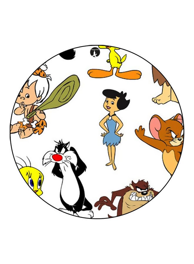 Cartoon Printed Mouse Pad Multicolour